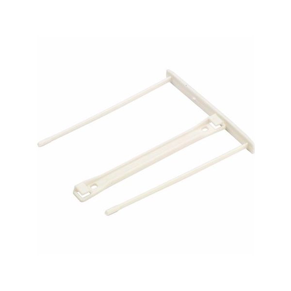 Archivačná spona, plastová, 100 mm, FELLOWES, Bankers Box® Pro, biela