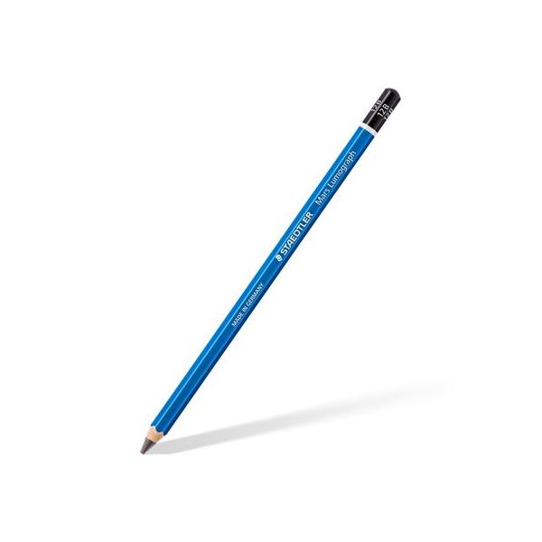Grafitová ceruzka, 12B, šesťhranná, STAEDTLER "Mars Lumograph 100"