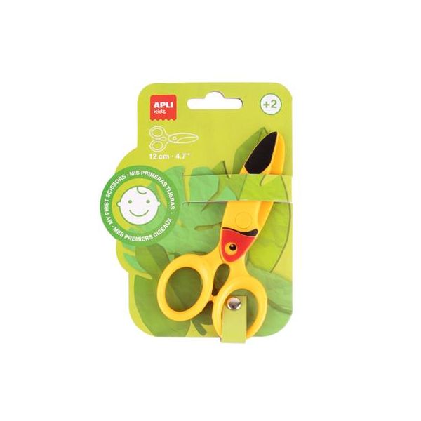 Nožnice, detské, 12 cm, APLI Kids, tukan