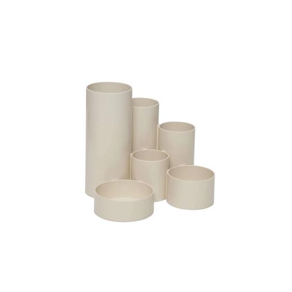 Stojan na písacie potreby, recyklovaný, MAUL "Tubo", biely