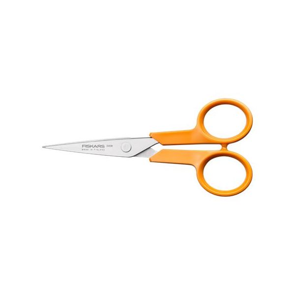 Nožnice na lákty, 13 cm, FISKARS "Classic", oranžové
