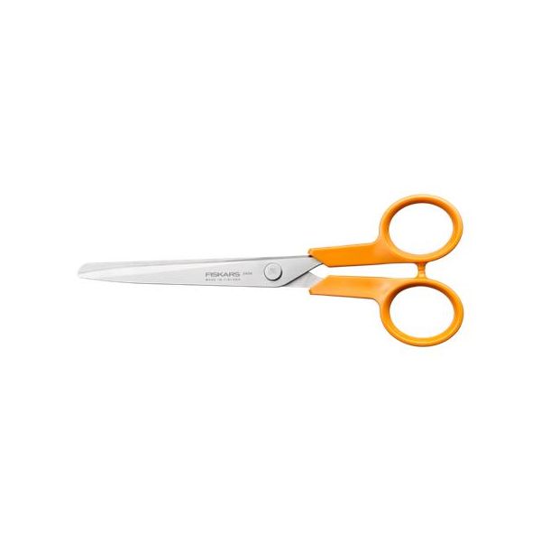 Nožnice na papier 17 cm, FISKARS "Classic", oranžové