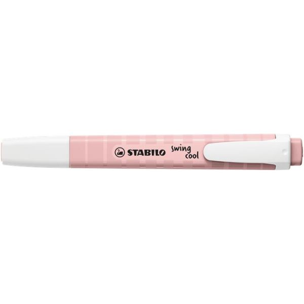 Zvýrazňovač, 1-4 mm, STABILO "Swing Cool NatureCOLORS Wildflowers", blush