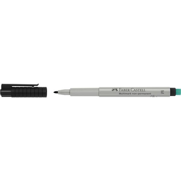 Popisovač, OHP, 1 mm, FABER-CASTELL "Multimark 1526", čierna