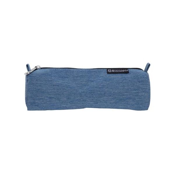 Peračník, na zips, EXACOMPTA "Denim 500", mix farieb