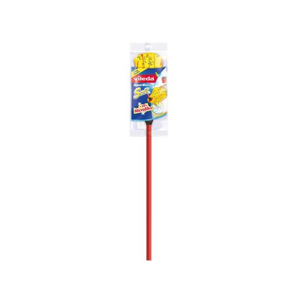 Upratovacia súprava, s mikrovláknom, VILEDA "Supermocio Soft", žltá
