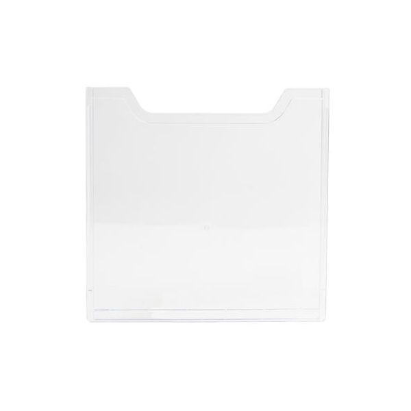 Predný panel k držiakom na katalógy, A4, stojatý, EXACOMPTA "Office", priehľadný