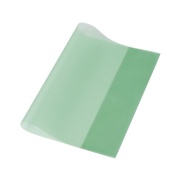 Obal na zošity, A4, PP, 80 mikr., drsný povrch, PANTA PLAST, zelený, 10ks