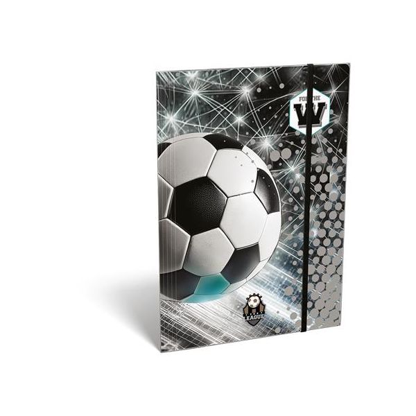 Doska s gumičkou, kartón, A4, LIZZYSULI, "Top League"
