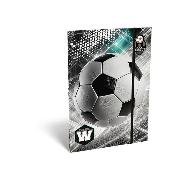 Doska s gumičkou, kartón, A5, LIZZYSULI, "Top League"