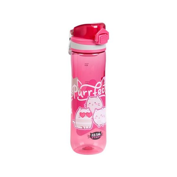 Fľaša, 600 ml, LIZZYSULI, "Kit tok Stars Purrfect"