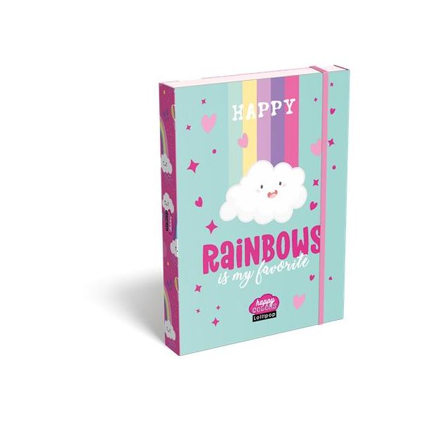 Box na zošity, A5, LIZZYSULI, "Lollipop Rainbow"