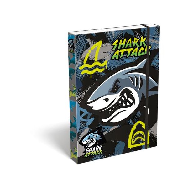 Box na zošity, A4, LIZZYSULI, "Shark Attack"