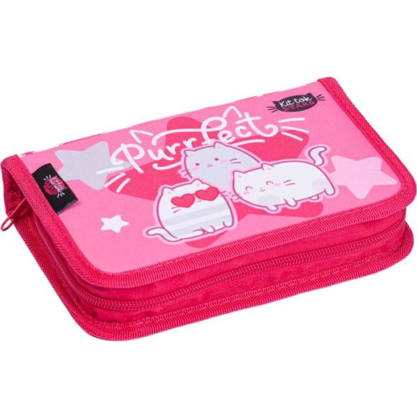 Peračník, s chlopňami, na zips, LIZZYSULI, "Kit tok Stars Purrfect"