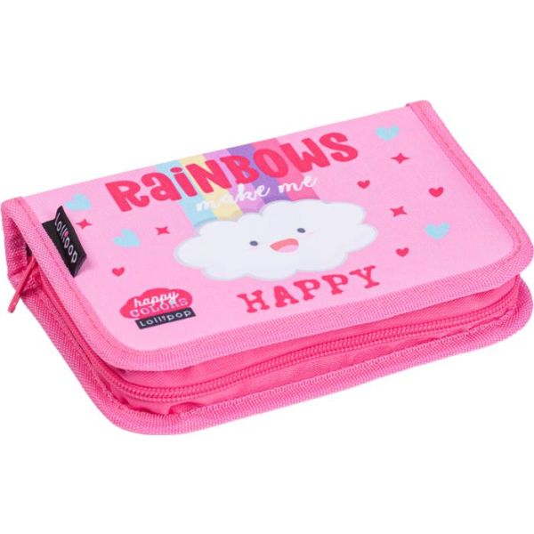 Peračník, s chlopňami, na zips, LIZZYSULI, "Lollipop Rainbow"