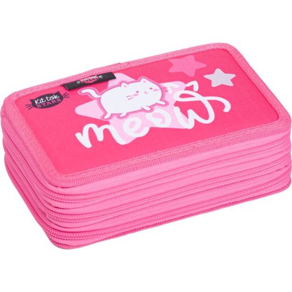 Peračník, 3 poschodový, na zips, LIZZYSULI, "Kit tok Stars Purrfect"