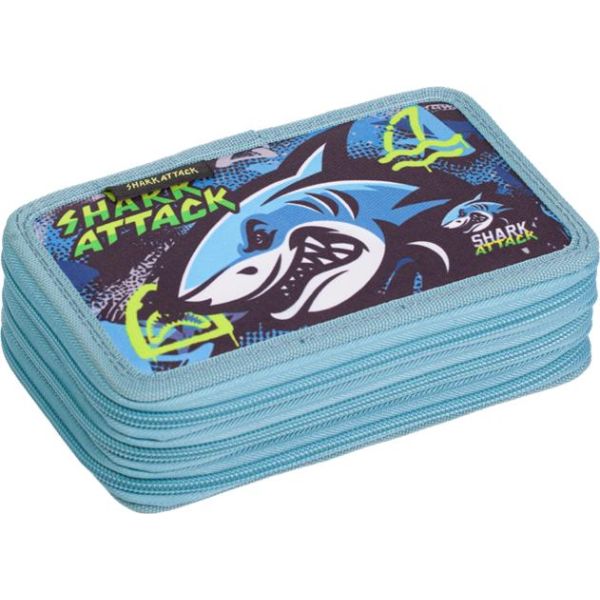Peračník, 3 poschodový, na zips, LIZZYSULI, "Shark Attack"
