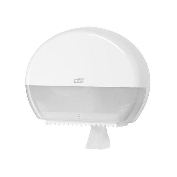 Zásobník na toaletný papier, T2 systém, TORK "Mini jumbo", biely