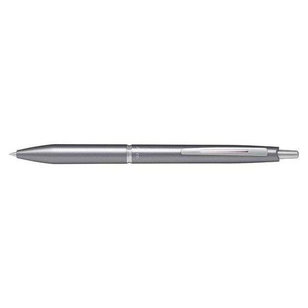 Guľôčkové pero, 0,32 mm, stláčací mechanizmus, strieborné telo, PILOT "Acro 1000", modré