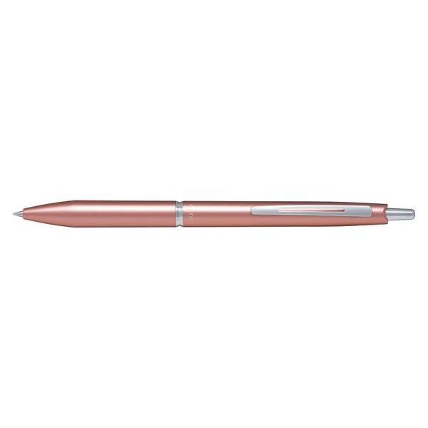 Guľôčkové pero, 0,32 mm, stláčací mechanizmus, koralovo zlaté telo, PILOT "Acro 1000", modré