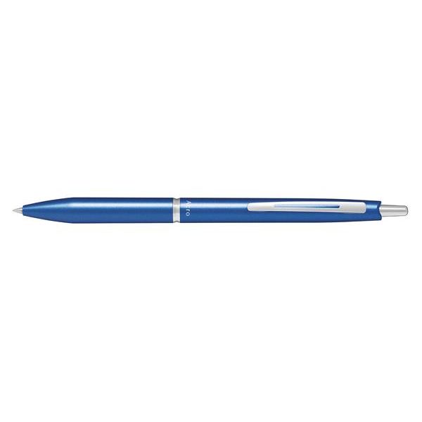 Guľôčkové pero, 0,32 mm, stláčací mechanizmus, kovovo modré telo, PILOT "Acro 1000", modré