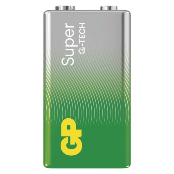 Alkalická batéria GP Super 6LR61 (9V) 1 ks