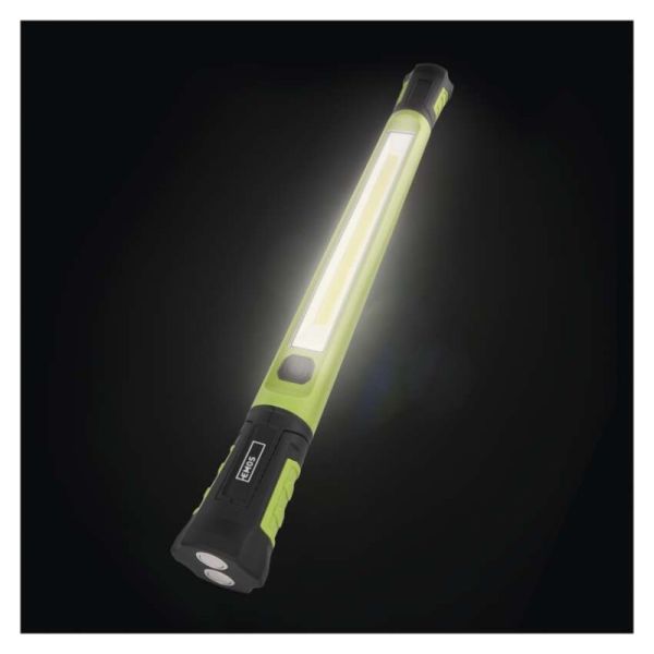 Nabíjacie prac. svietidlo COB LED P4545, 1000 lm, 2600 mAh