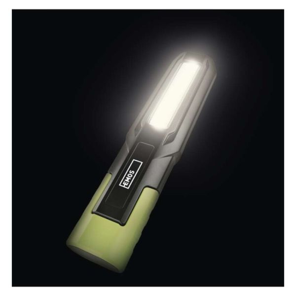Nabíjacie prac. svietidlo COB LED+LED P4546, 500 lm, 2000 mAh