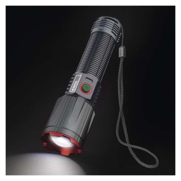 LED nabíjacie kovové svietidlo 3000 lm, 5000 mAh