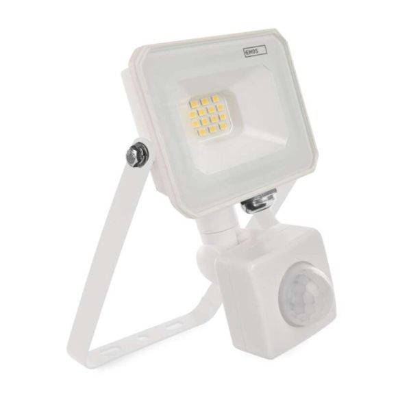 LED reflektor SIMPO, 10W, PIR, neutrálna biela