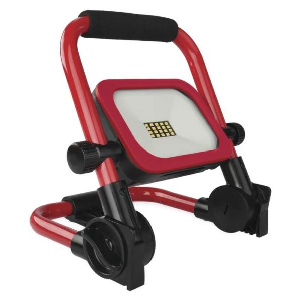 LED reflektor ACCO nabíjací prenosný, 20 W studená biela