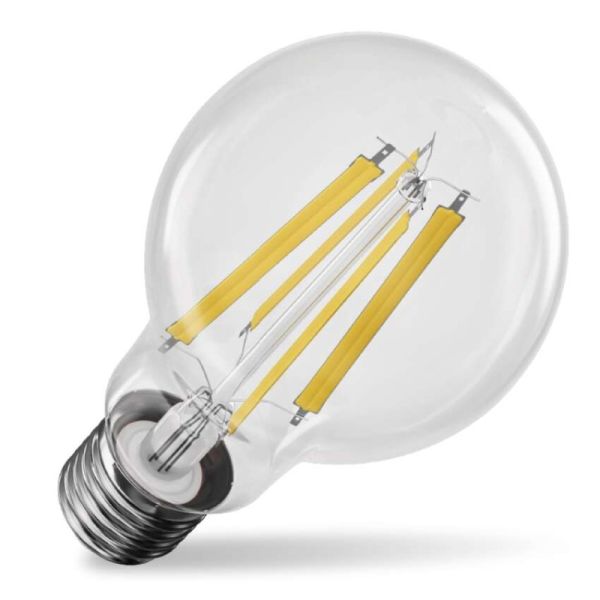 LED žiarovka Filament A60/ E27 / 11 W (100 W) / 1 521 lm / neutrálna biela / stmievateľné