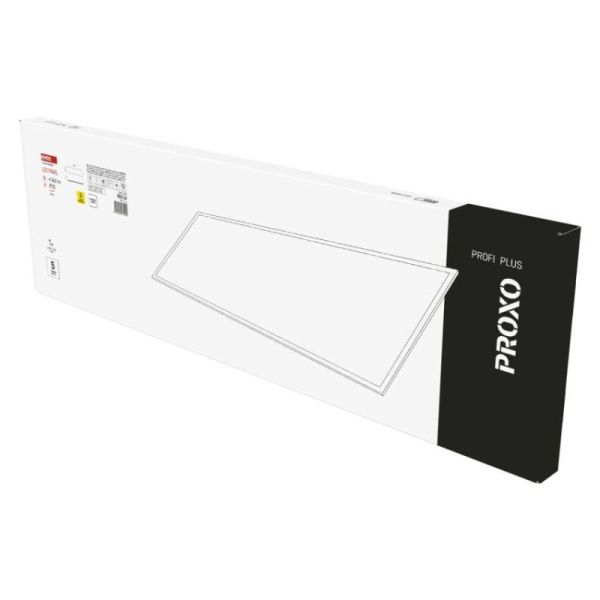 LED panel PROXO 30 x 120 cm / 10 mm, 33 W, 4 360 lm, vstavaný, neutrálna biela, IP20