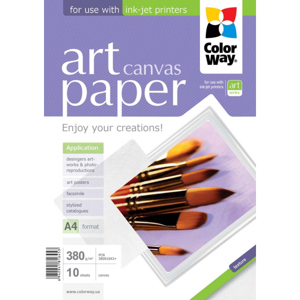 Fotopapier - A3+ / 380g - bavlnené plátno, 10 ks v balení
