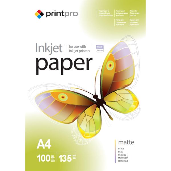 Fotopapier - A4 / 135g - matný, 100 ks v balení