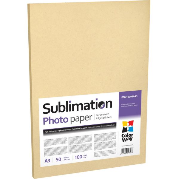 Fotopapier - A3 / 100g - sublimačný, 50 ks v balení