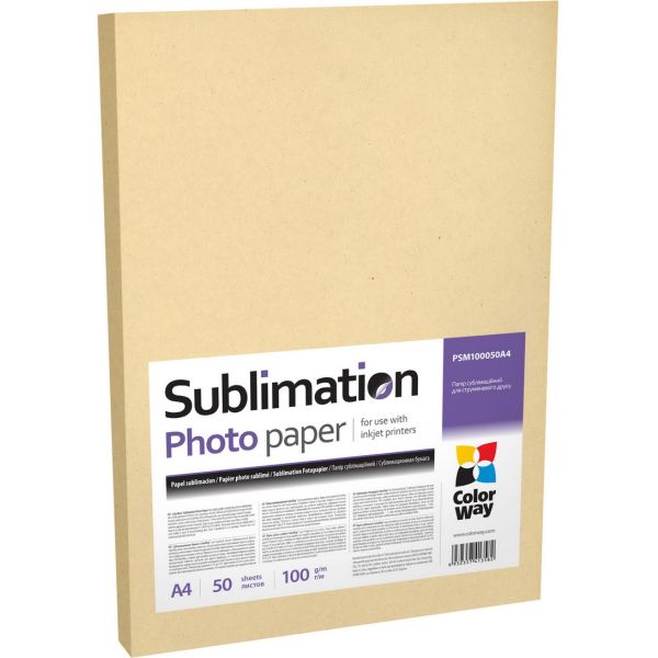 Fotopapier - A4 / 100g - sublimačný, 50 ks v balení
