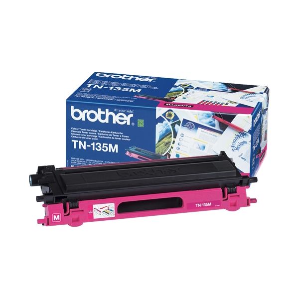 Toner Brother TN-135, TN135, purpurová (magenta), originál