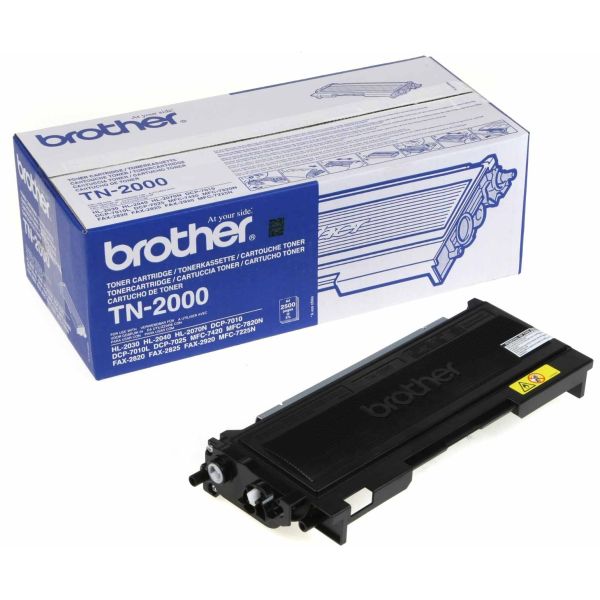 Toner Brother TN-2000, TN2000, čierna (black), originál