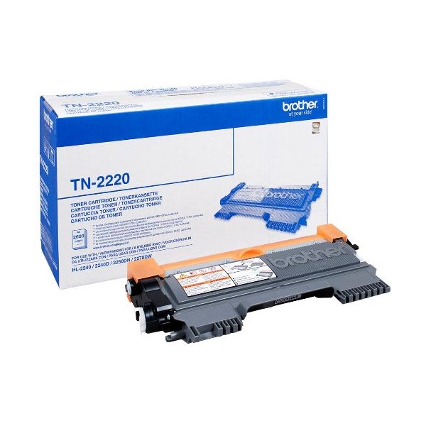 Toner Brother TN-2220, TN2220, čierna (black), originál