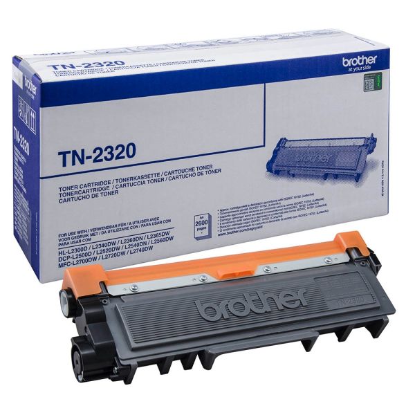 Toner Brother TN-2320, TN2320, čierna (black), originál