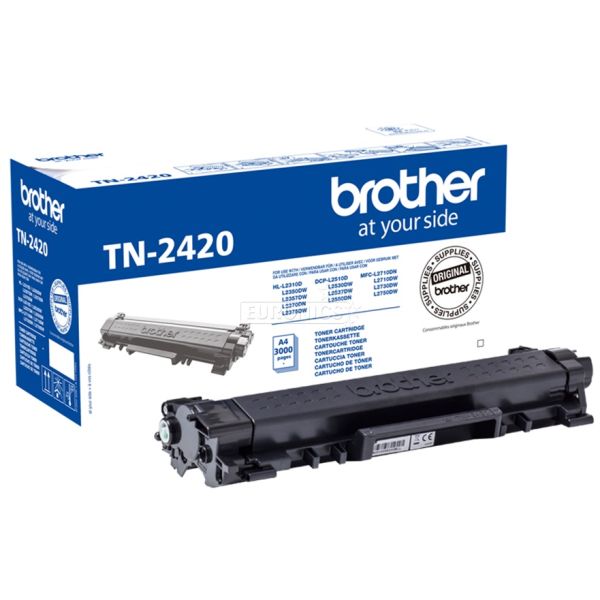Toner Brother TN-2421, TN2421, čierna (black), originál