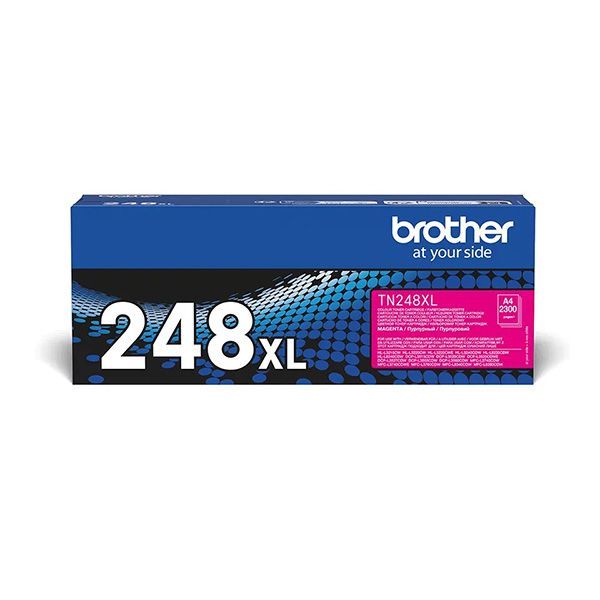 Toner Brother TN248XL, TN-248XL, purpurová (magenta), originál