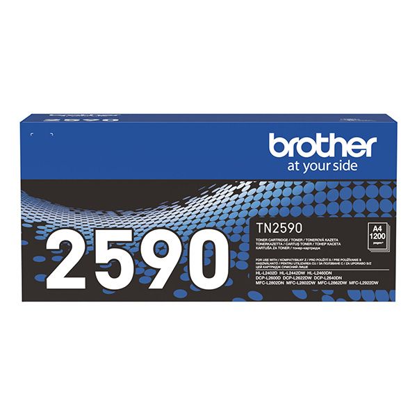 Toner Brother TN2590, TN-2590, čierna (black), originál