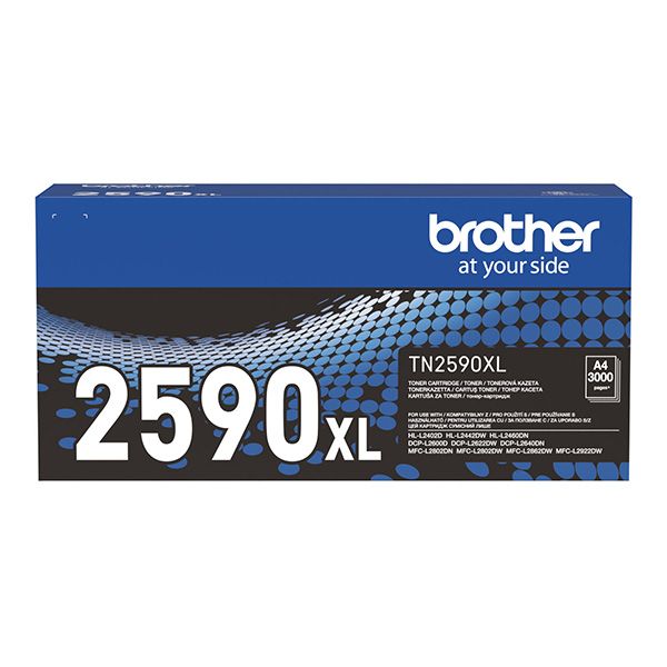 Toner Brother TN2590XL, TN-2590XL, čierna (black), originál