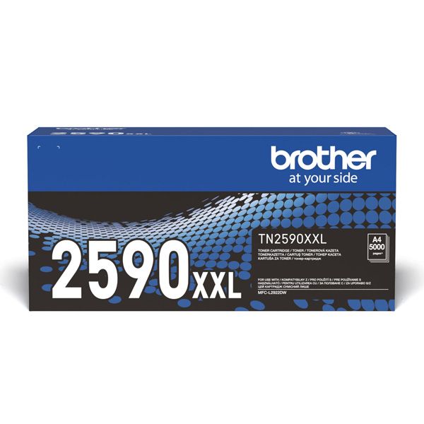 Toner Brother TN2590XXL, TN-2590XXL, čierna (black), originál