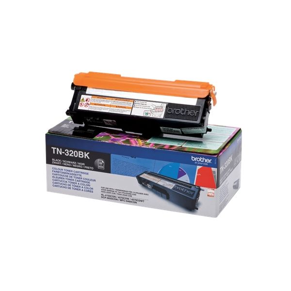 Toner Brother TN-320, TN320, čierna (black), originál