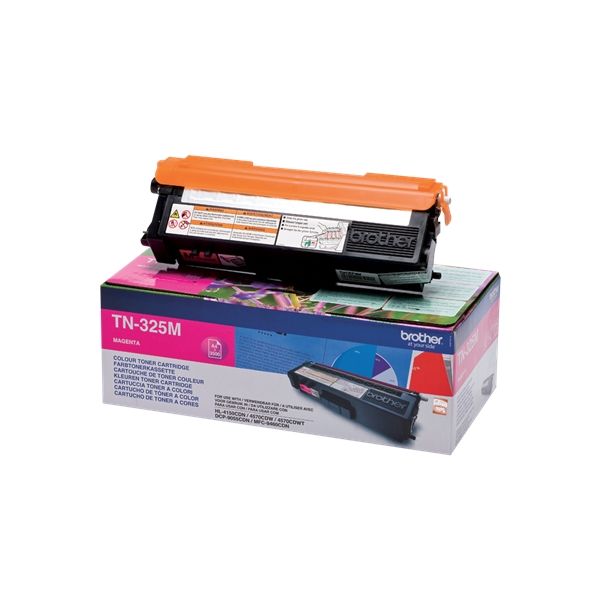 Toner Brother TN-325, TN325, purpurová (magenta), originál