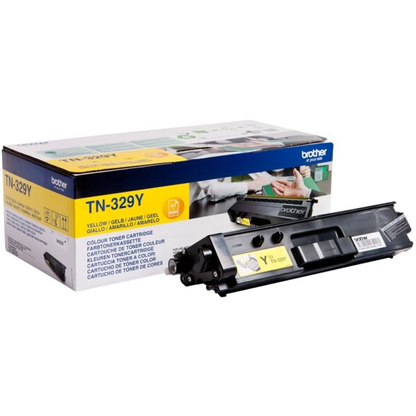 Toner Brother TN-329, TN329, žltá (yellow), originál