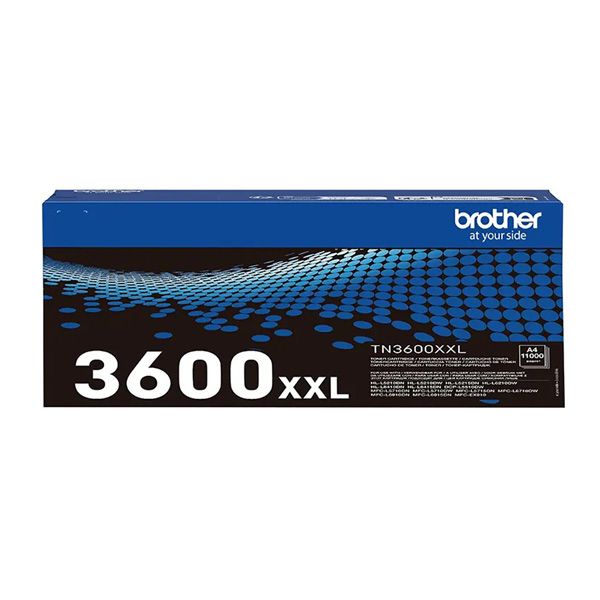 Toner Brother TN3600XXL, TN-3600XXL, čierna (black), originál